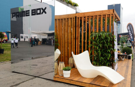 exterior Tiny House Prime Box container maritim