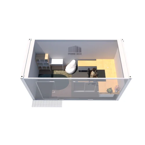 Container birou 5.00 x 2.40 spate