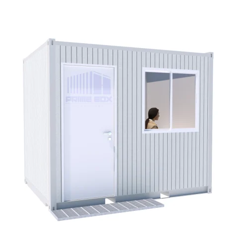 Container birou 3.00 x 2.40 fata 1