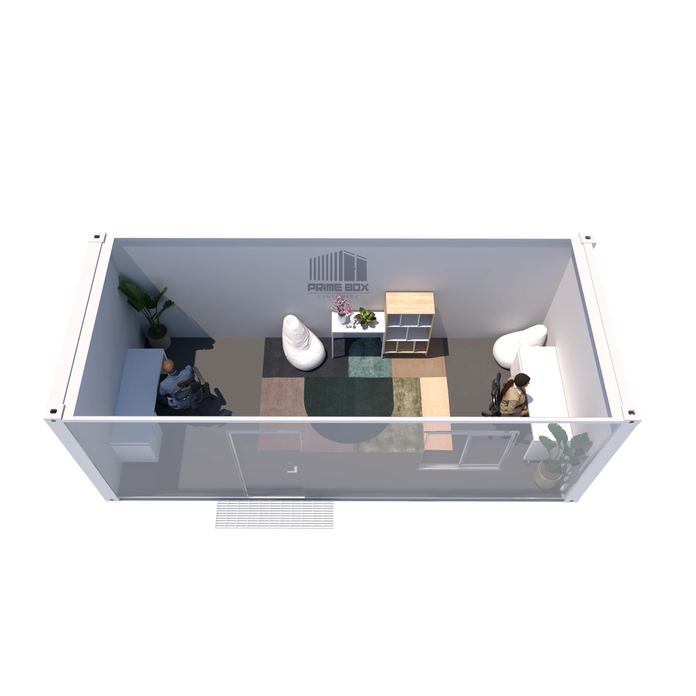 Container birou 7m fata