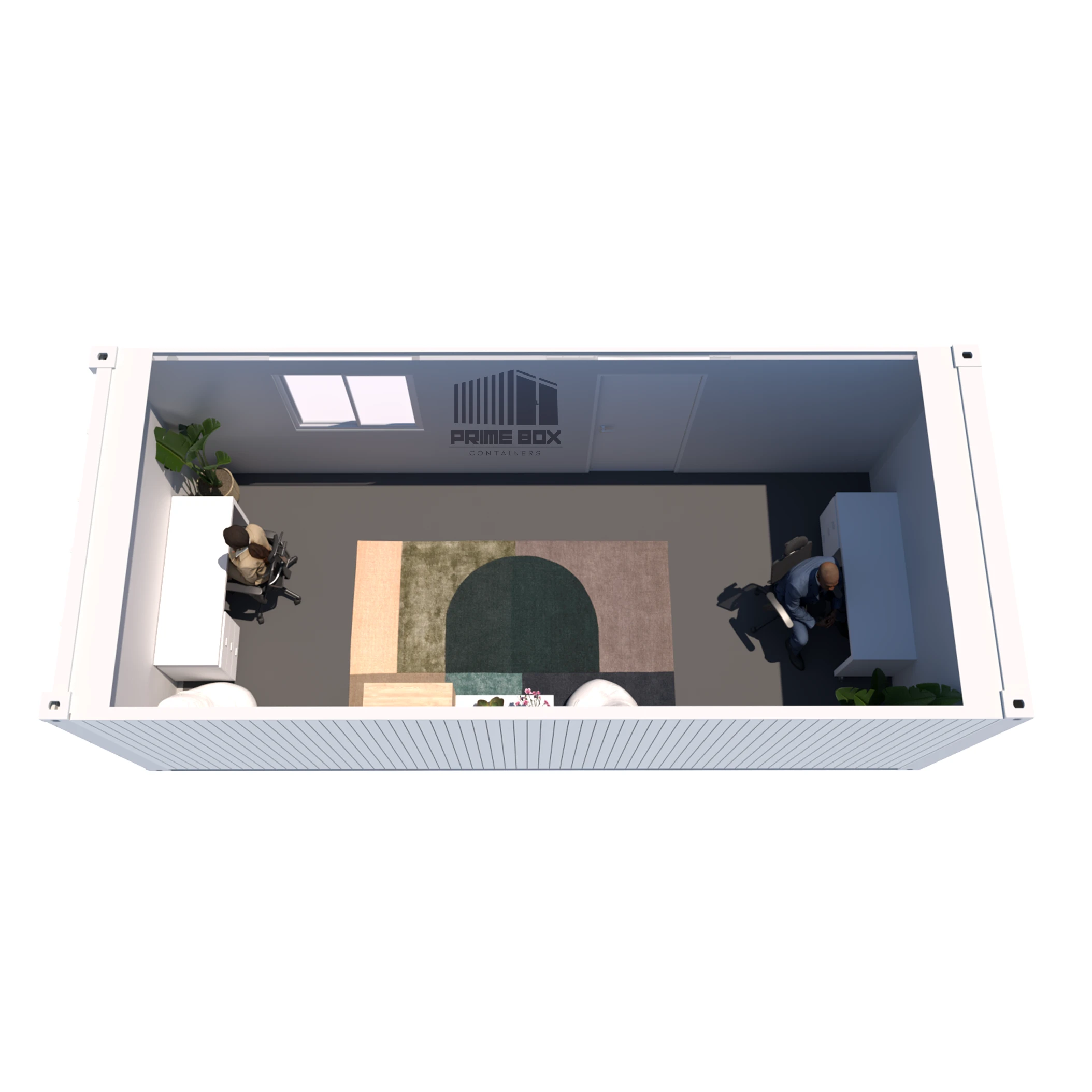 Container birou 7m spate