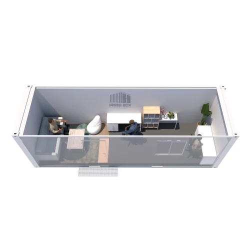 Container birou 8.00 x 2.40 spate