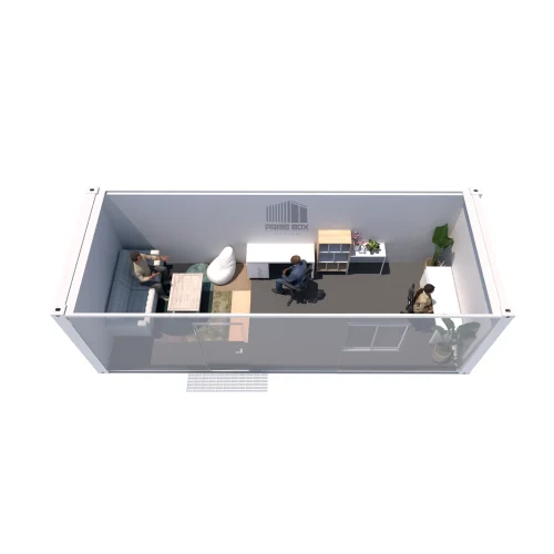 Container birou 8m fata