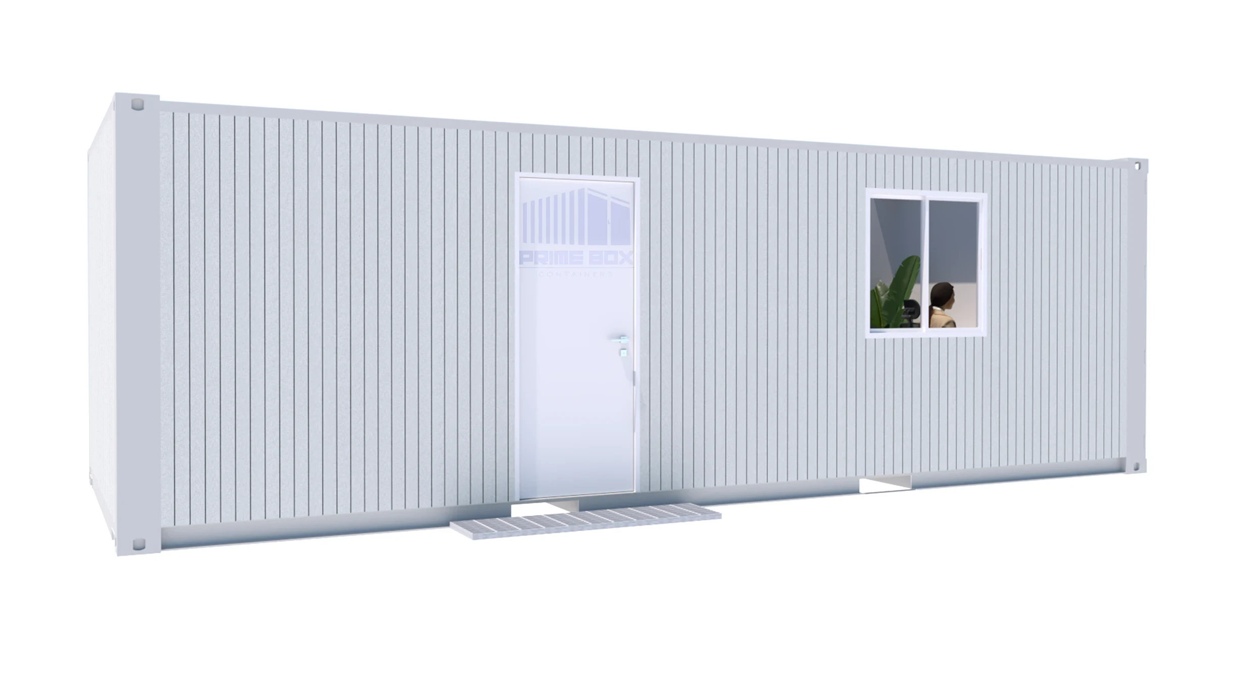 Container birou 8m fata