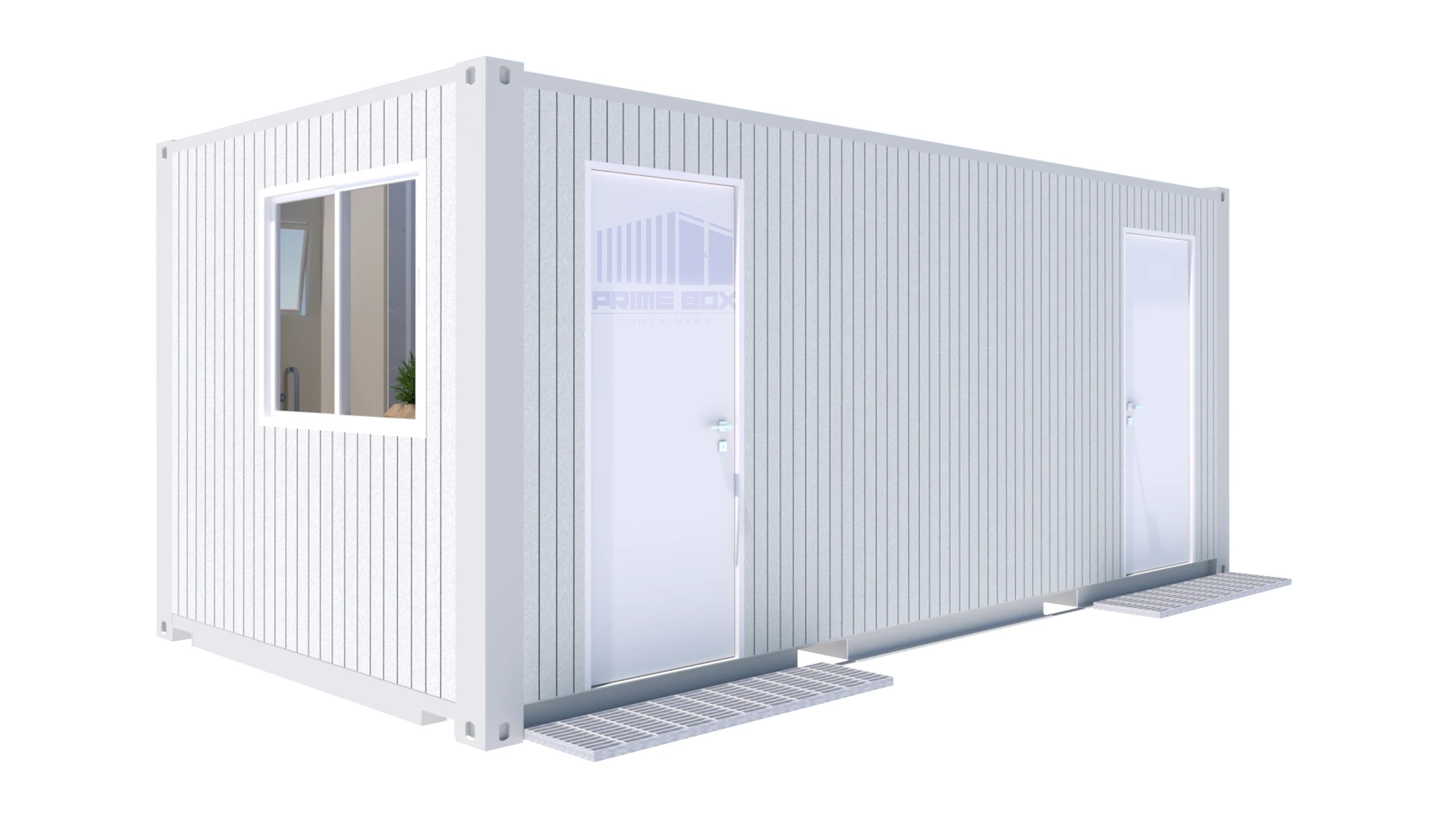container toaleta unisex wc 6×3 L