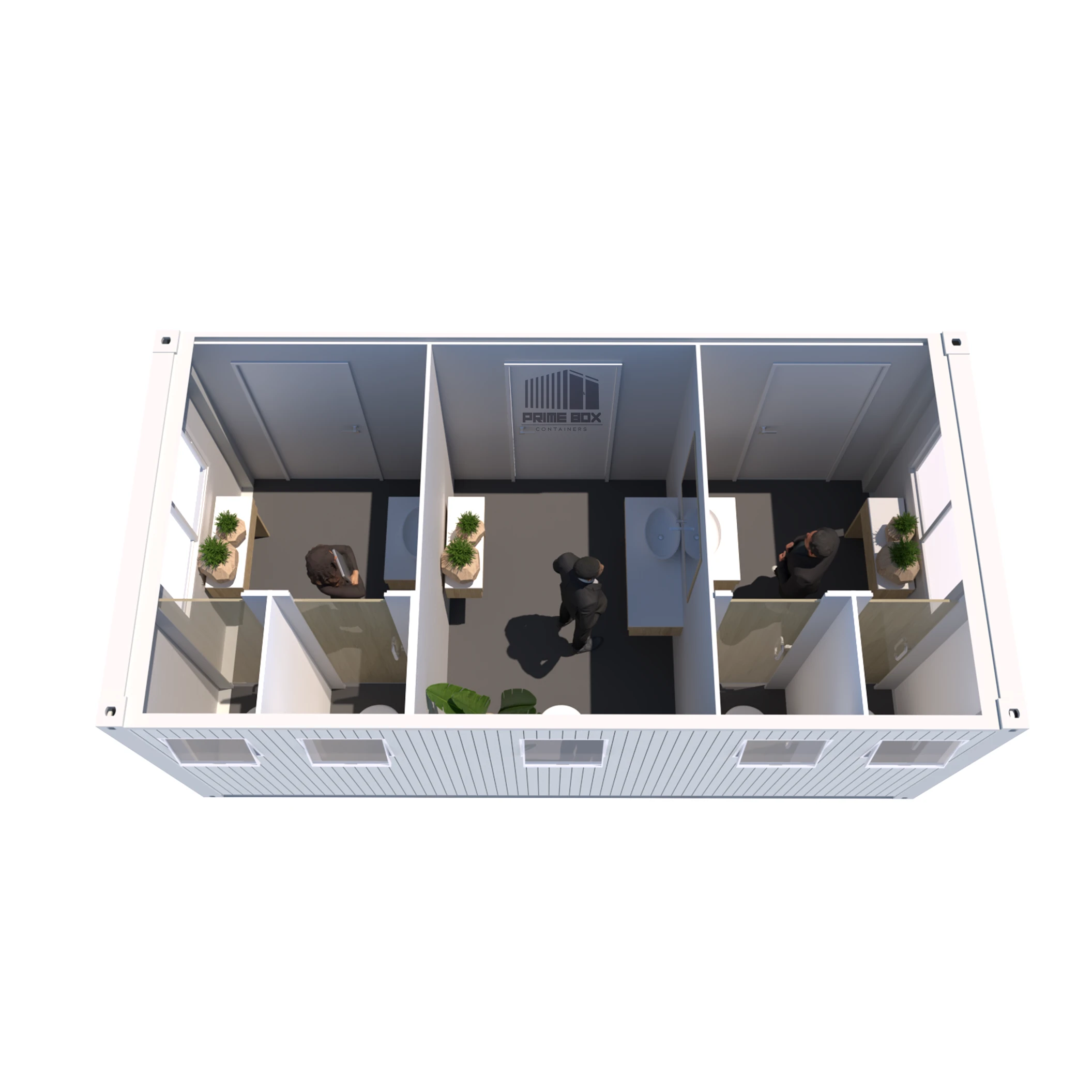 container toaleta wc tripla 6x3 spate 1
