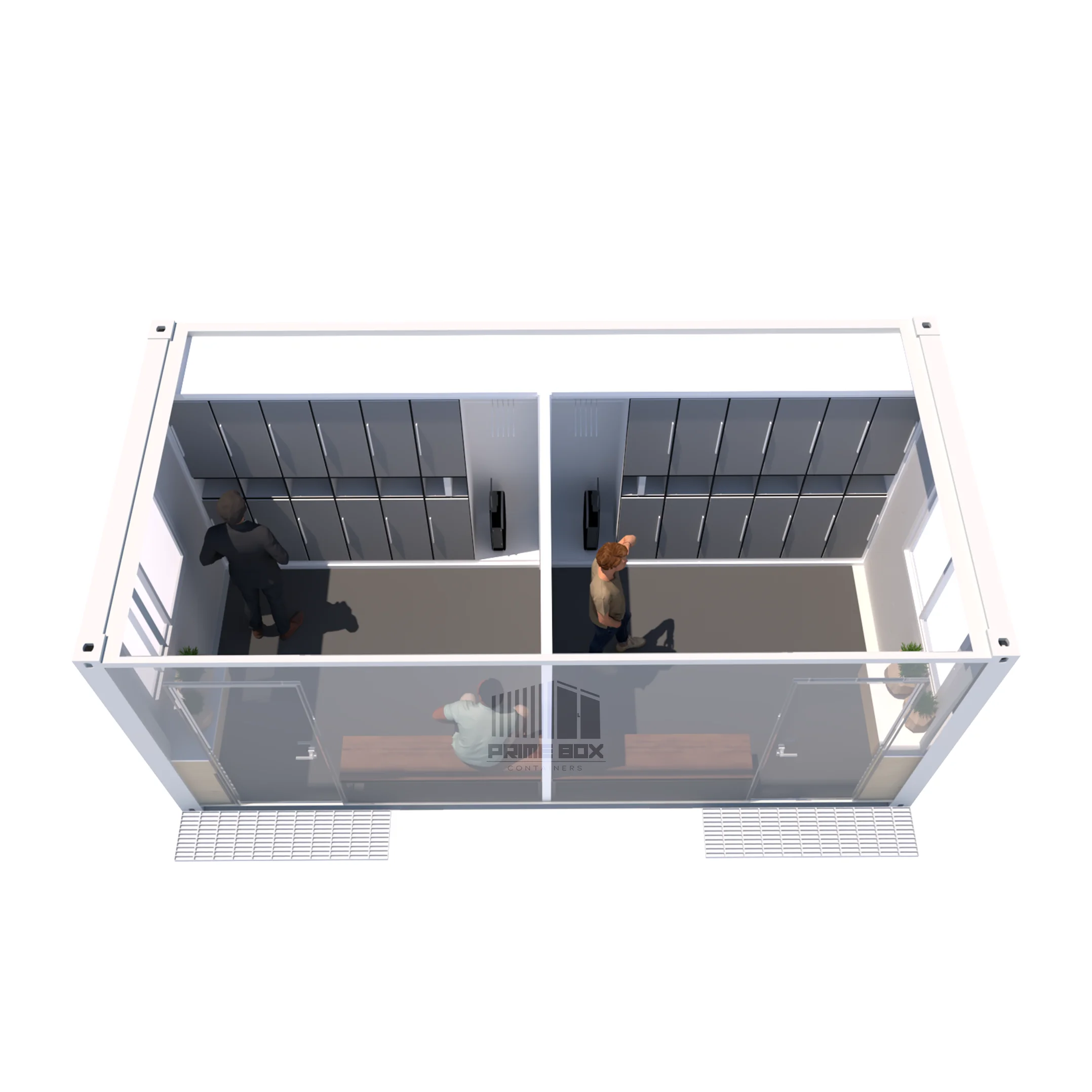 Container vestiar 6.00 x 3.00