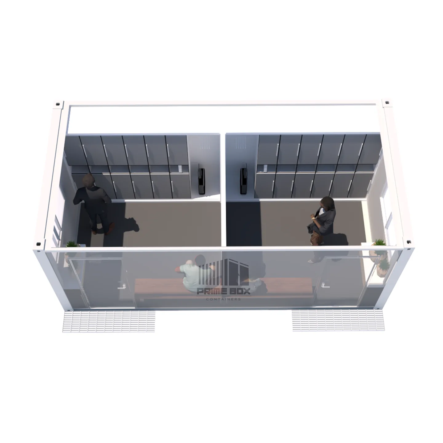 Container vestiar femei-bărbați 6.00 x 3.00