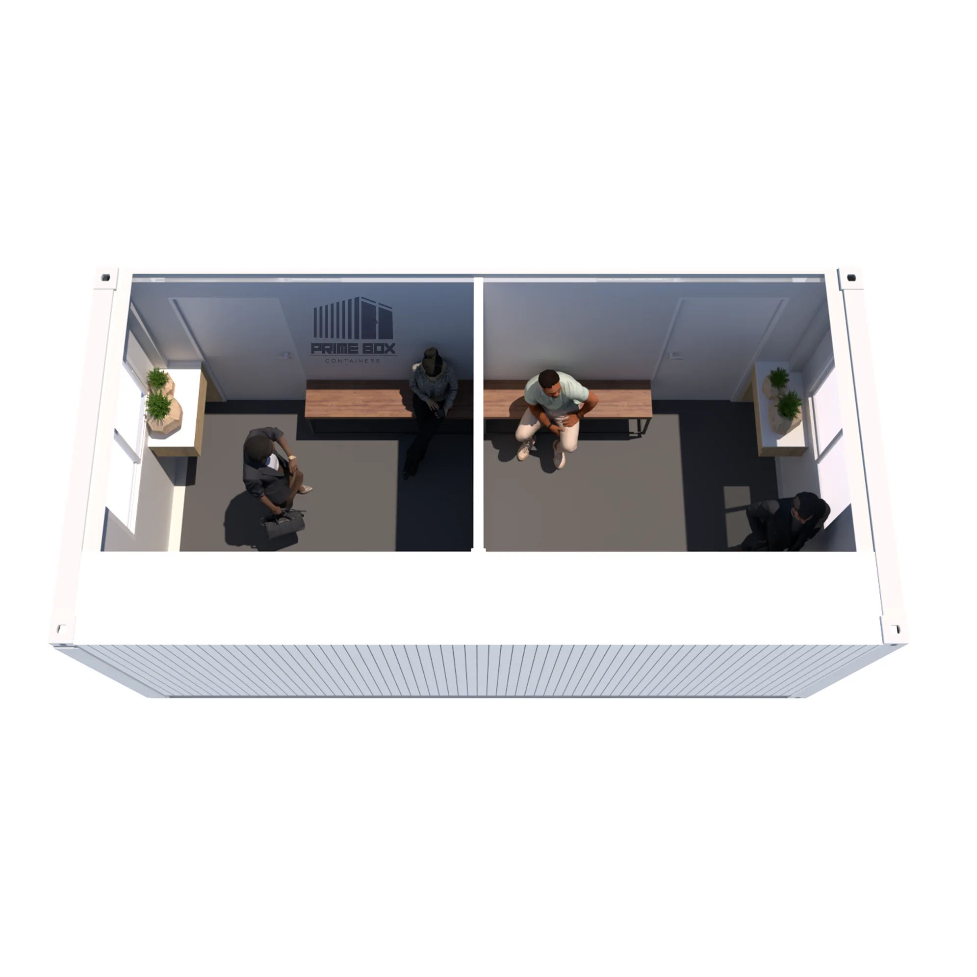 Container vestiar femei-bărbați 6.00 x 3.00