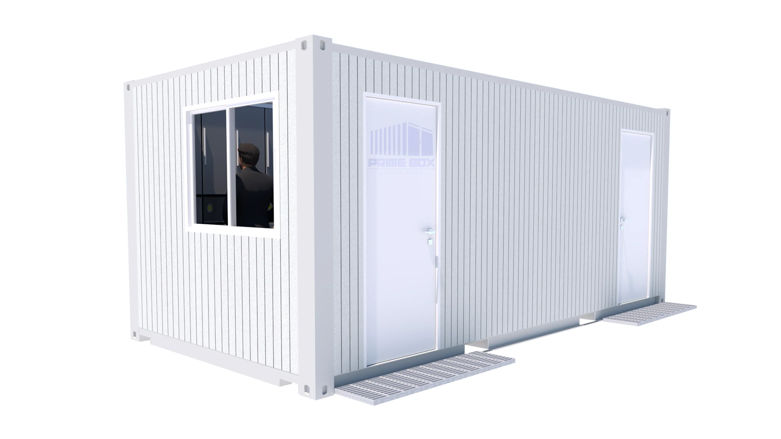Container vestiar cu toaletă 6.00 x 3.00