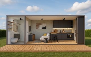 Tiny House F Green Studio 8