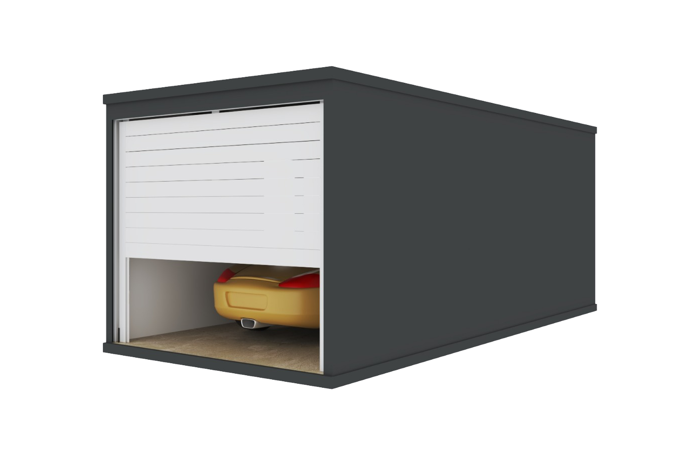 garaje auto din containere modele BASE