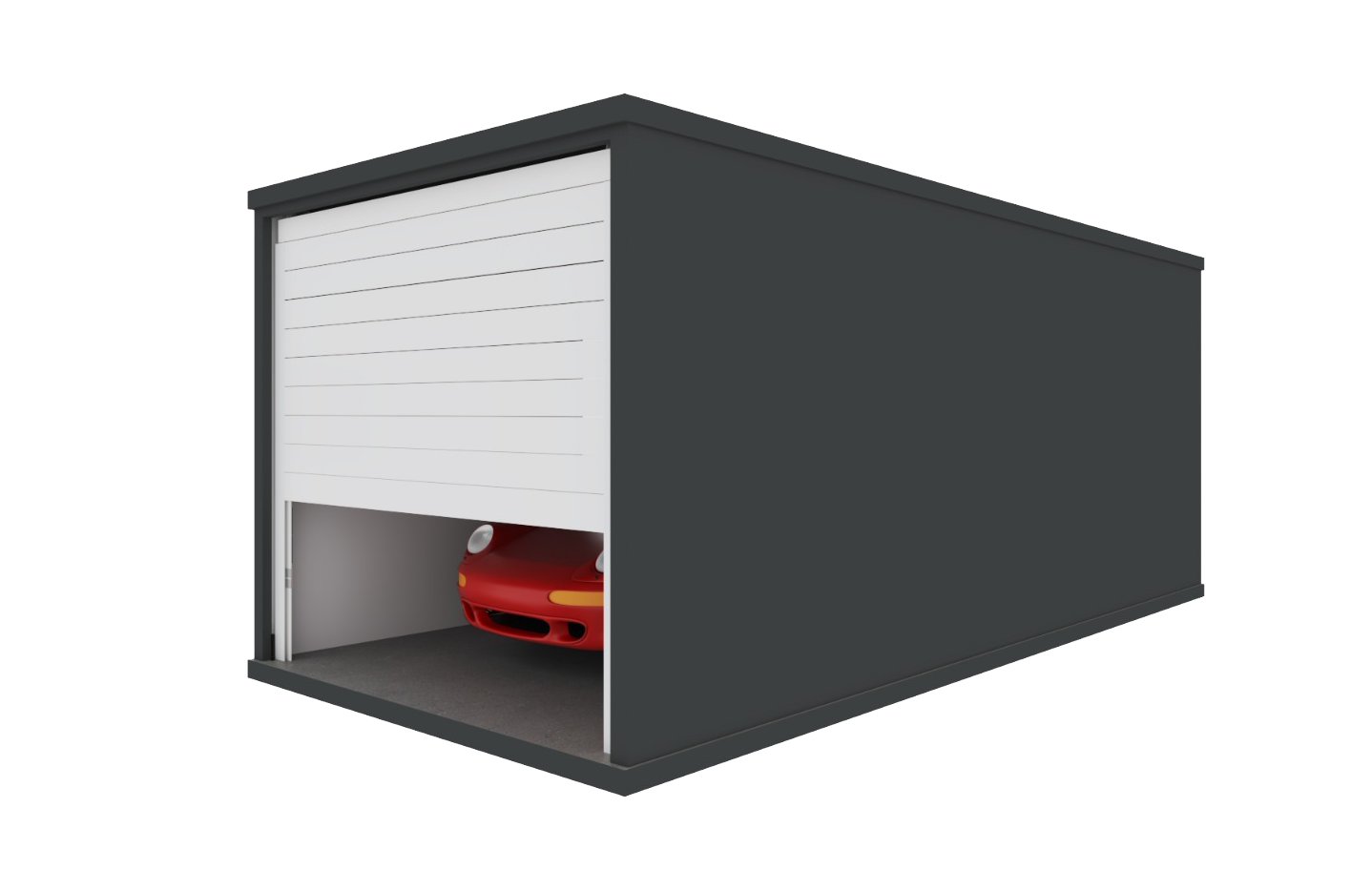 garaje auto din containere modele CORE