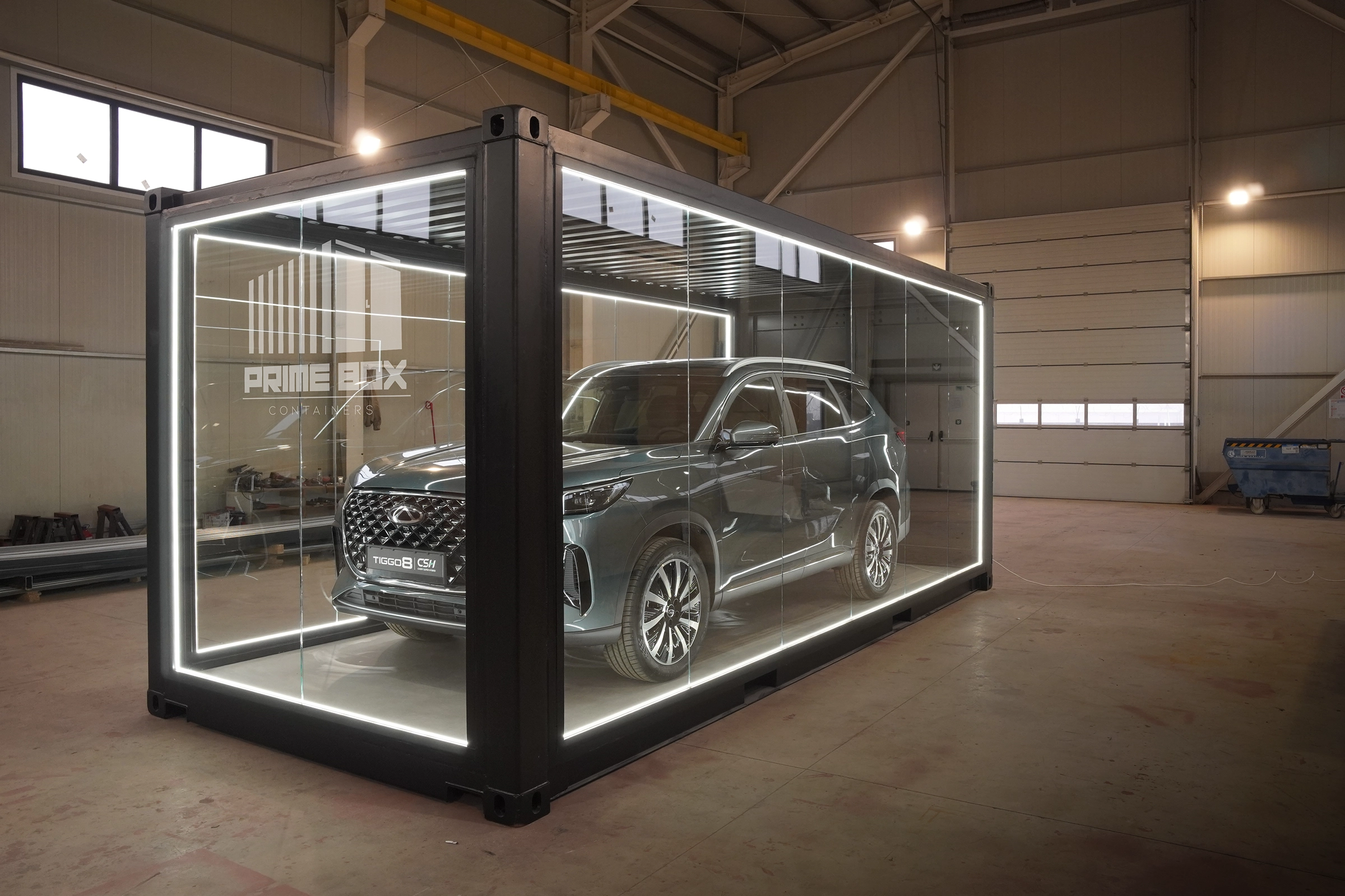 Container auto mobil