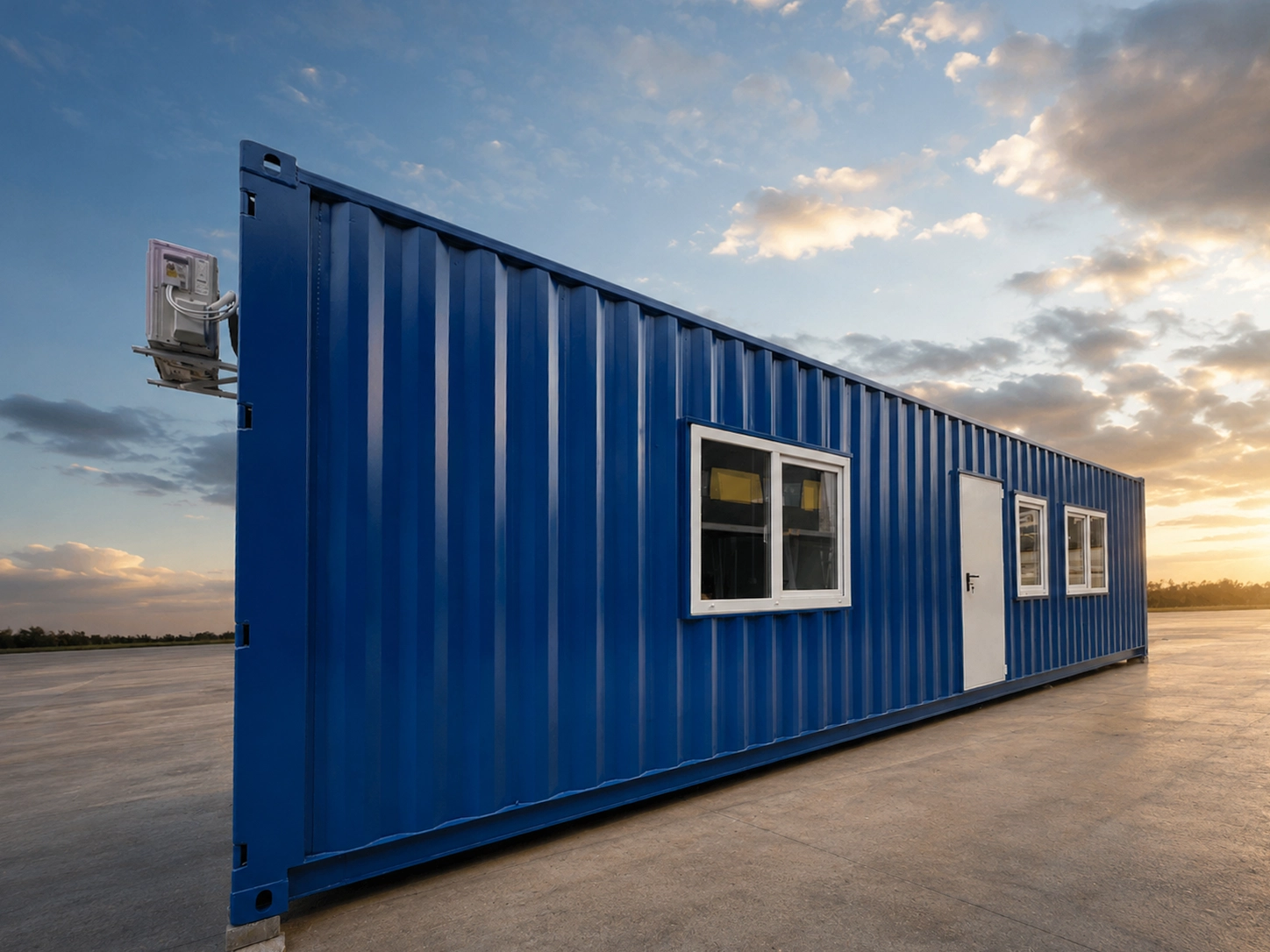 Cazare muncitori din containere maritime modificate