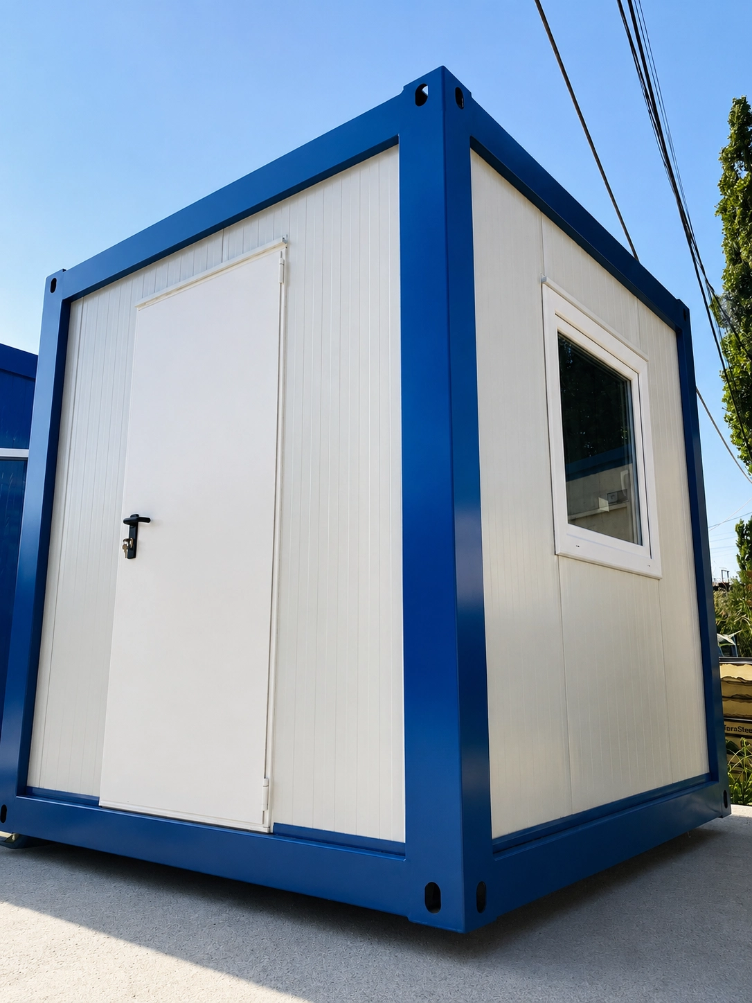 Cabine de pază din containere
