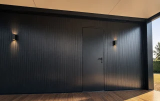 Casă modulară realizată din 3 containere
