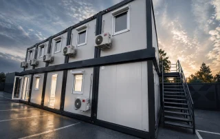 Cazare muncitori din containere modulare
