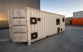 container tehnic pentru extracția și tratarea apei