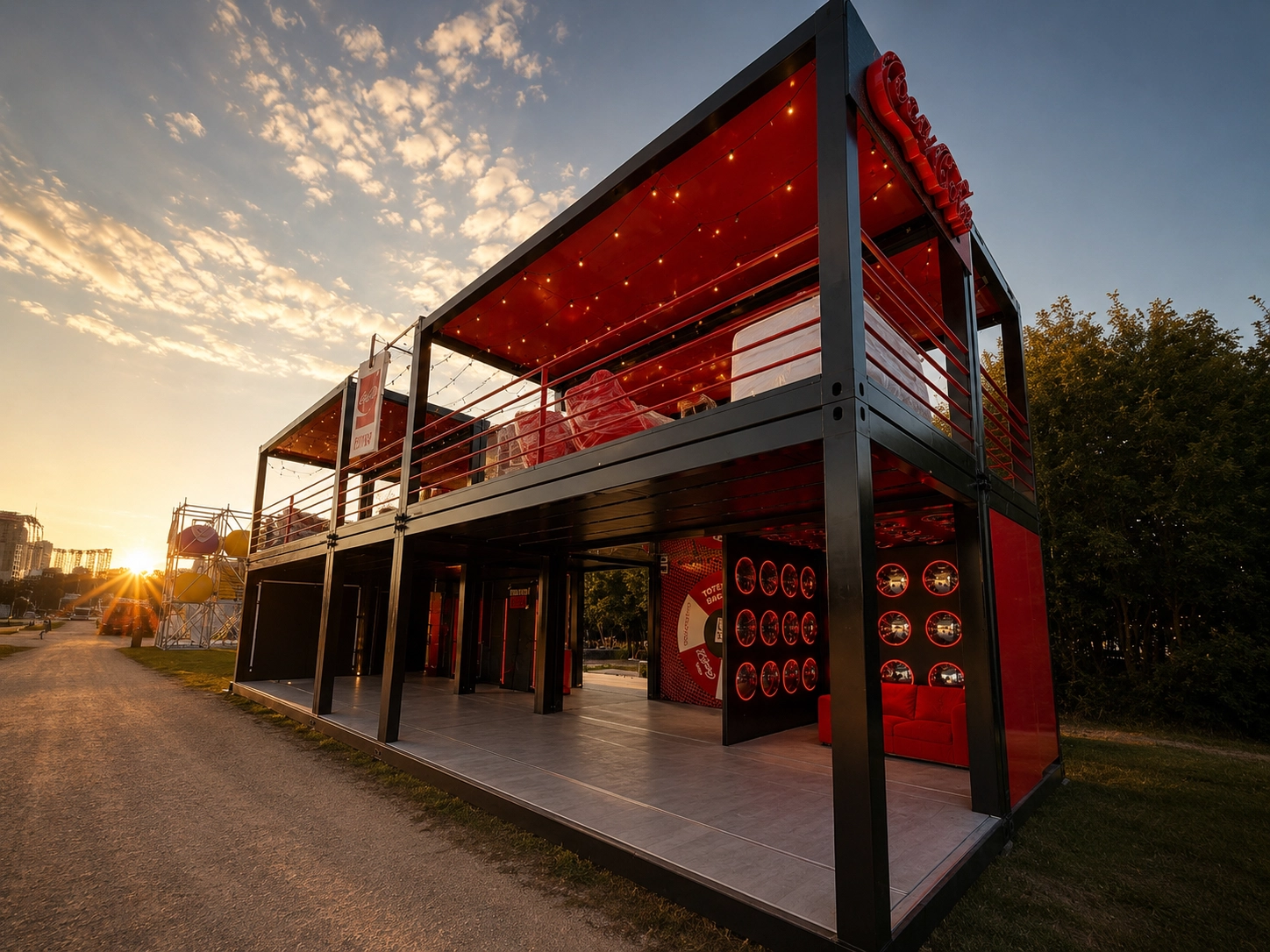 Container pentru evenimente Coca Cola 003
