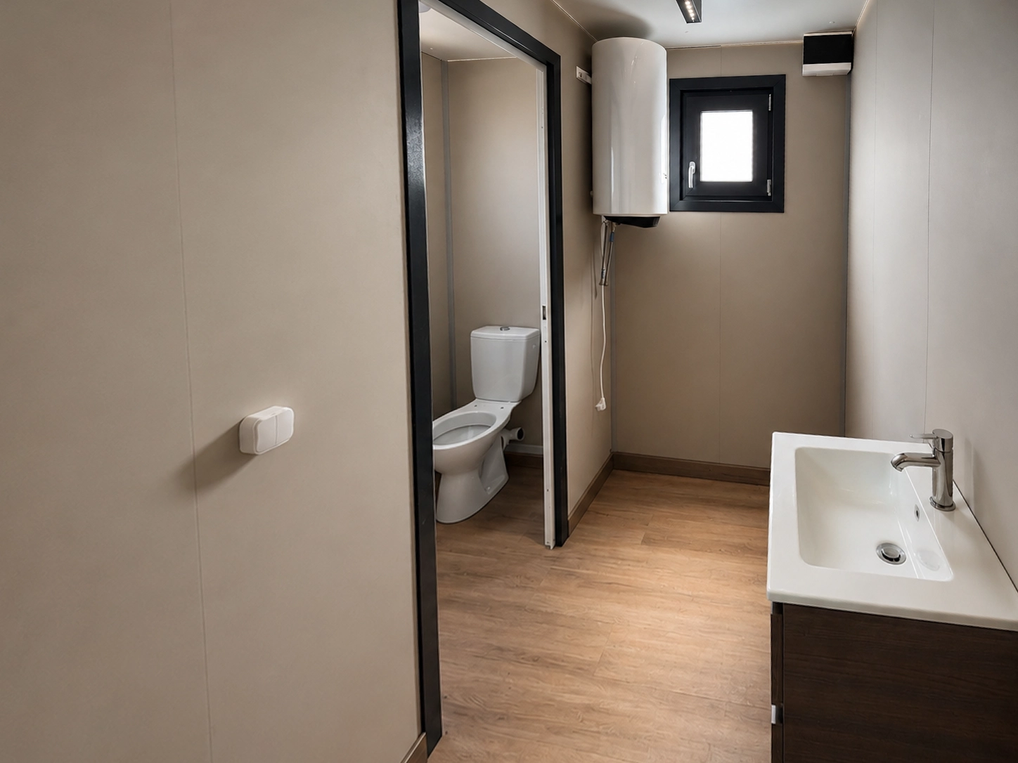 Ansamblu de birouri din containere