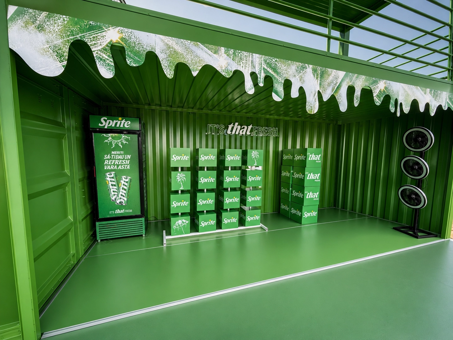 Container pentru evenimente Sprite
