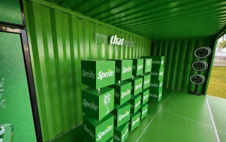 Container pentru evenimente Sprite