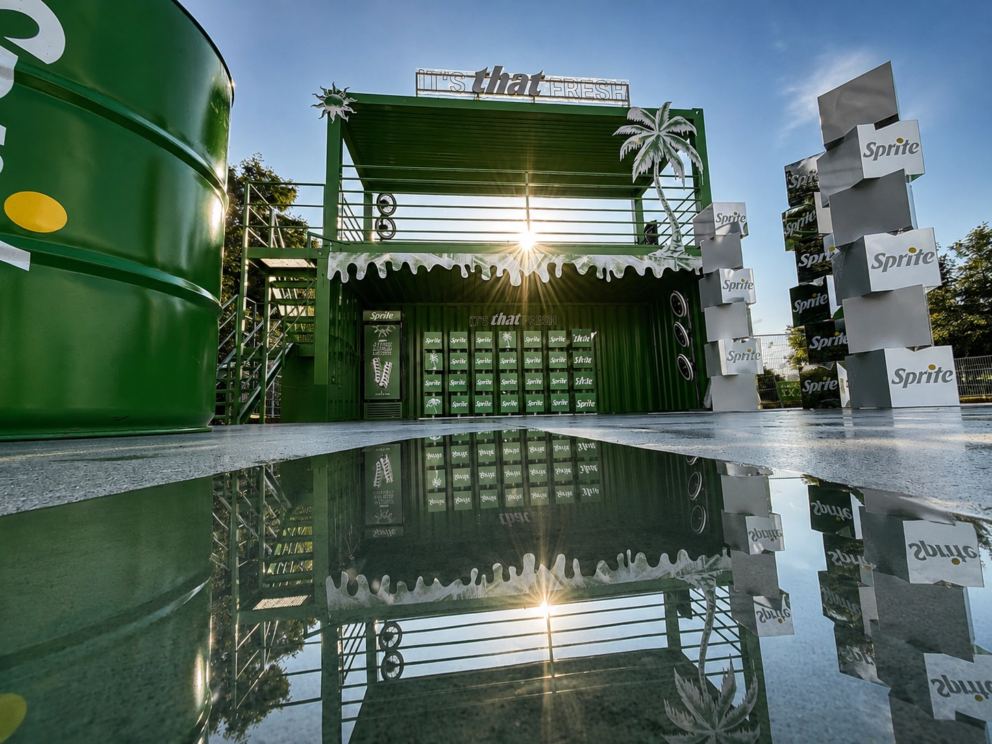 Container pentru evenimente Sprite